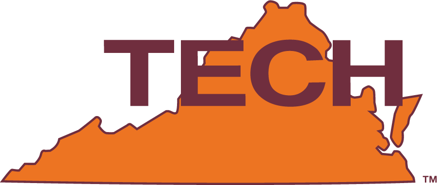 Virginia Tech Hokies 1971-1974 Primary Logo diy iron on heat transfer